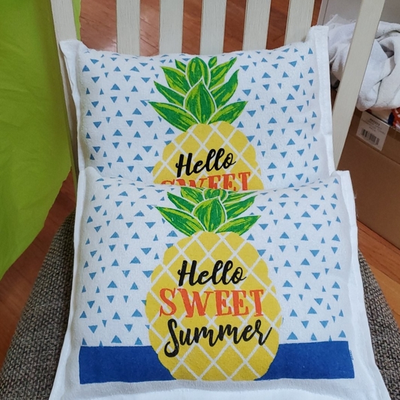 handmade with ❤ by the Smith Sisters Other - Handmade with Love By The Smith Sisters ♥️ Set of Two  Pillow and Pot holder